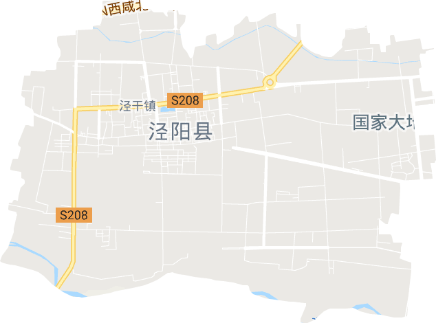 泾干镇电子地图