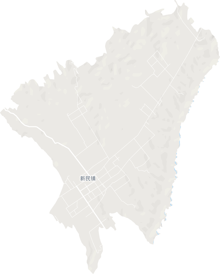 新民镇电子地图