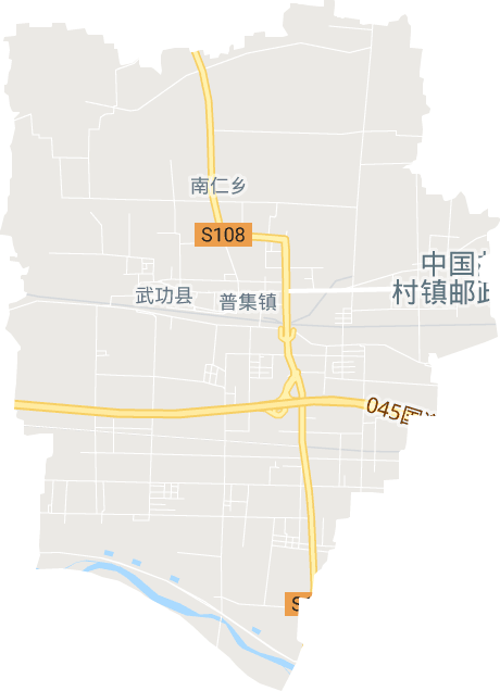普集镇电子地图