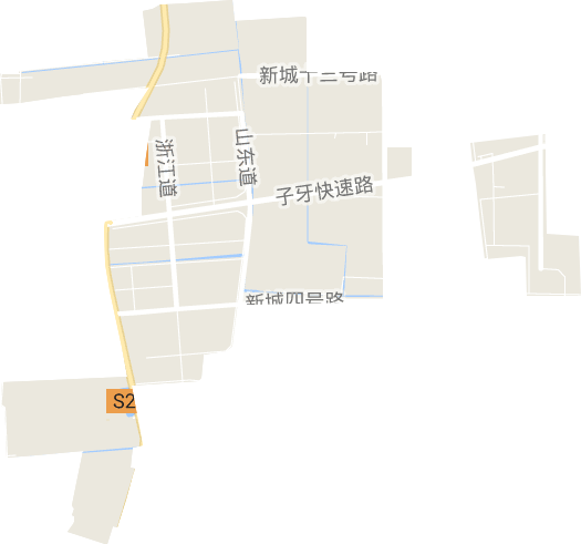 天津子牙工业园区电子地图