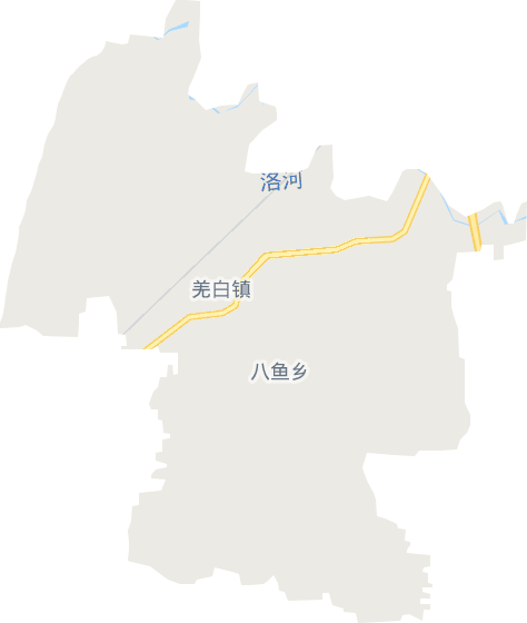 羌白镇电子地图
