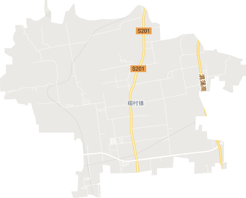 翔村镇电子地图