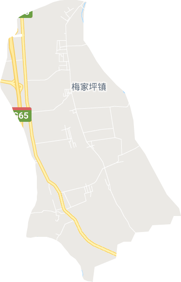 梅家坪镇电子地图