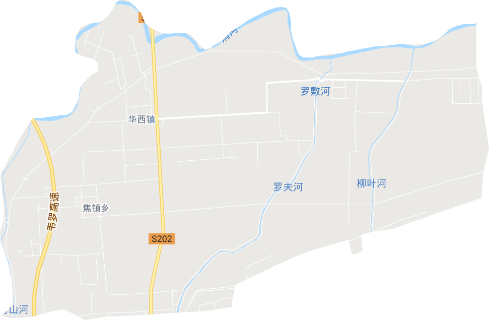 焦镇乡电子地图