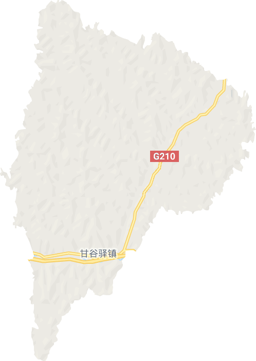 甘谷驿镇电子地图
