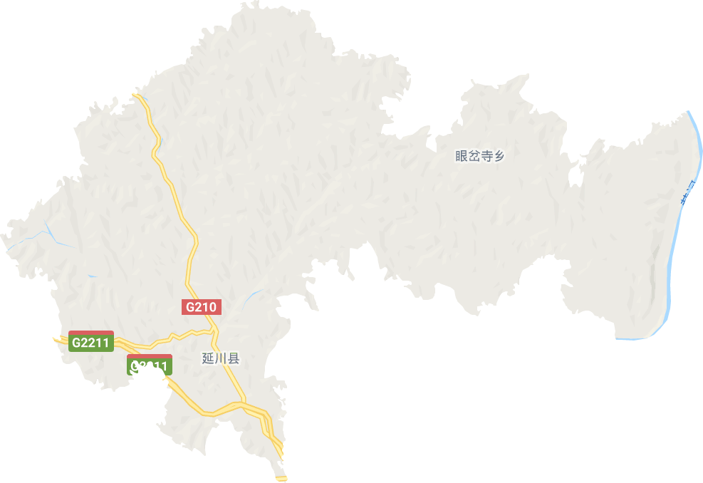 延川镇电子地图