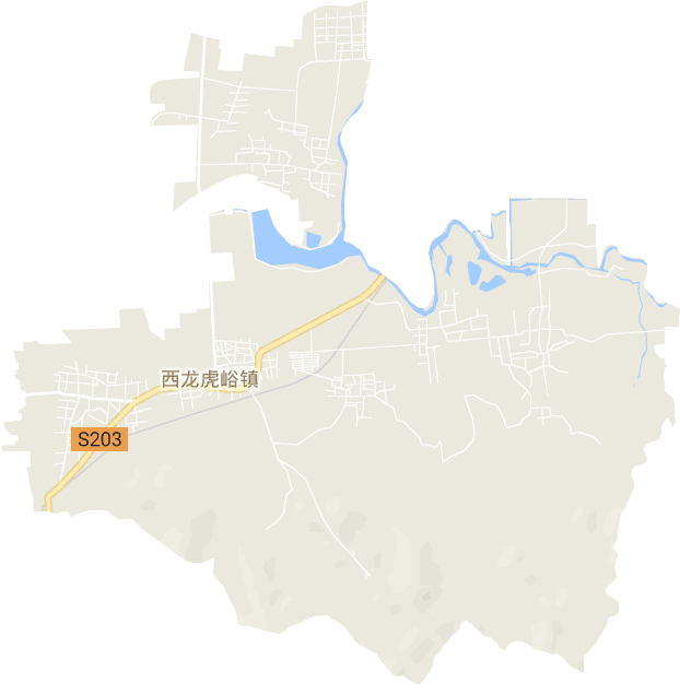 西龙虎峪镇电子地图