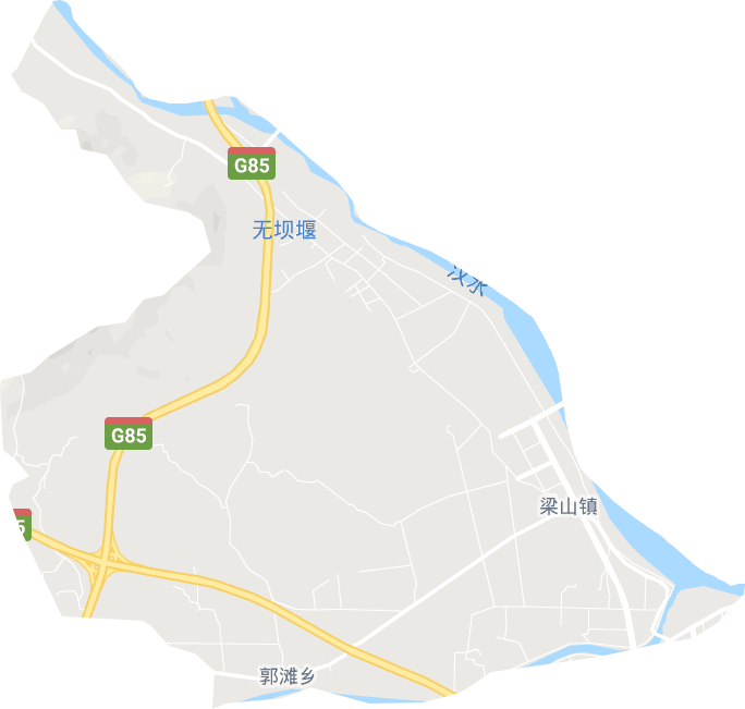 梁山镇电子地图