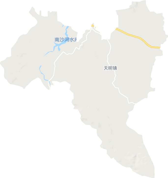 天明镇电子地图