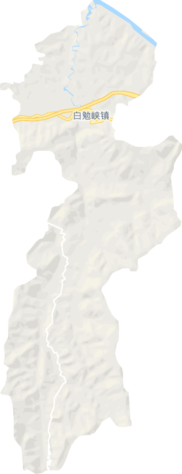 白勉峡乡电子地图
