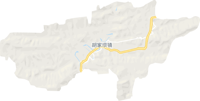 胡家坝镇电子地图
