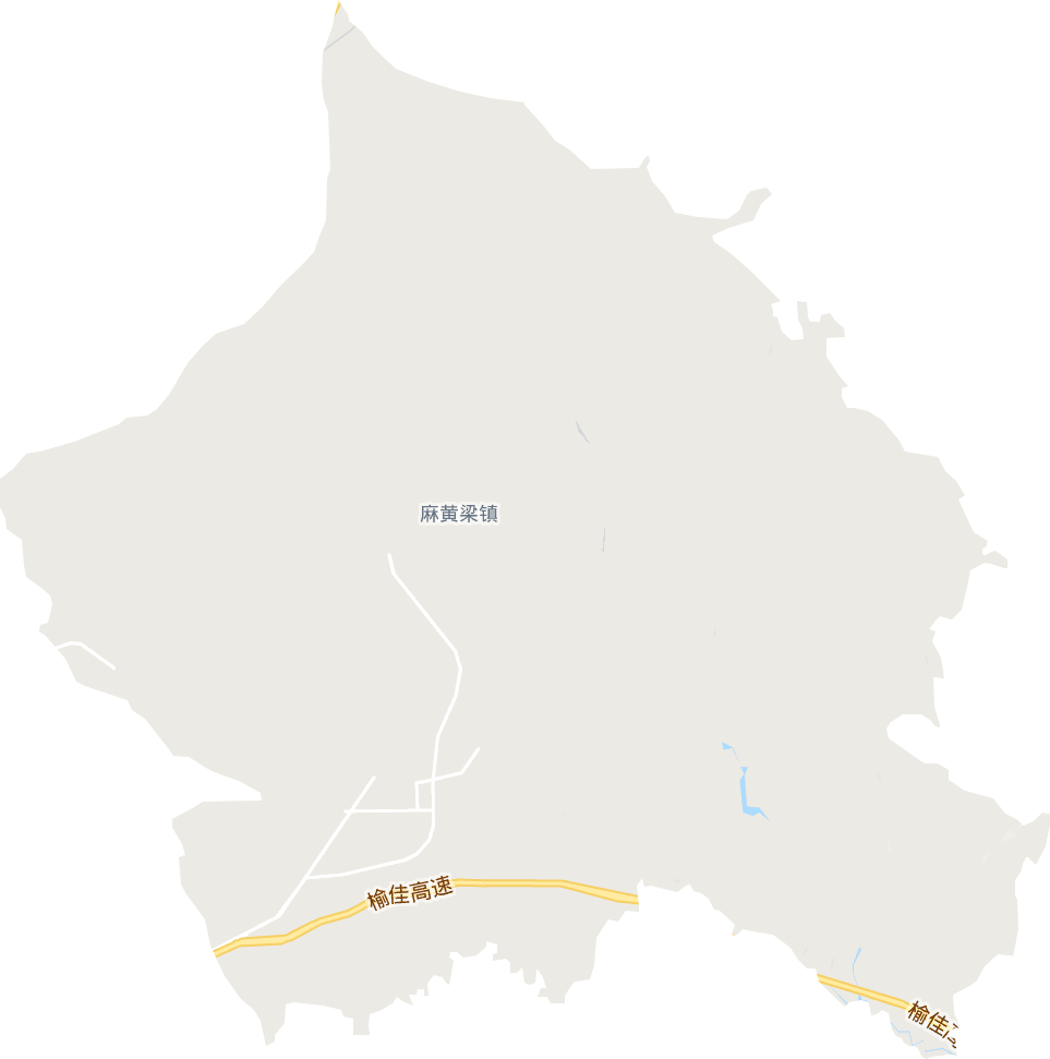 麻黄梁镇电子地图