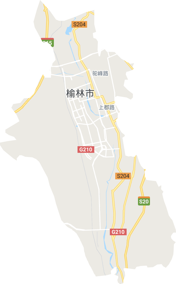 榆阳镇电子地图