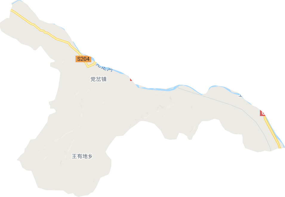 党岔镇电子地图