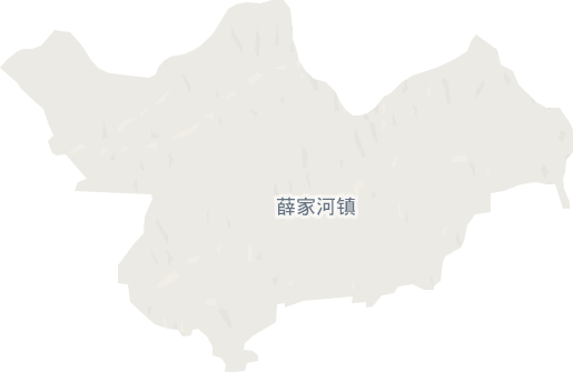 薛家河镇电子地图