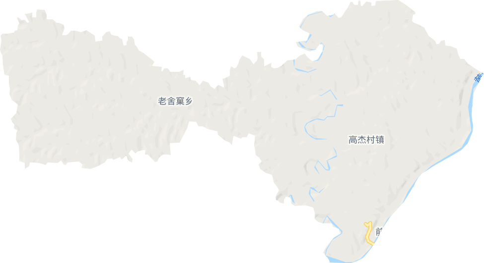 高杰村镇电子地图