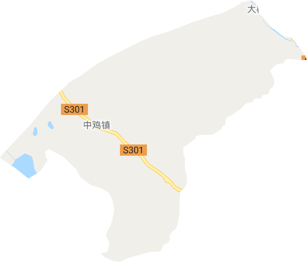 中鸡镇电子地图