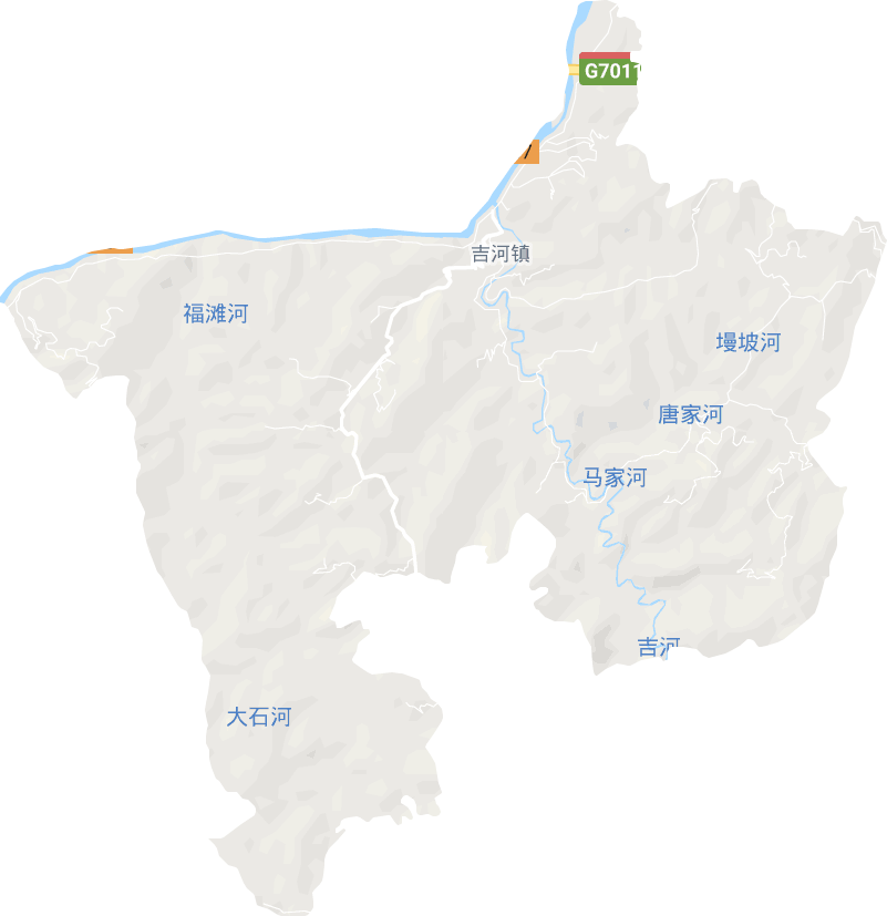 吉河镇电子地图