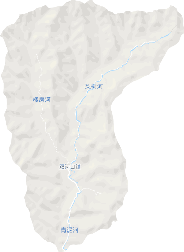双河口镇电子地图