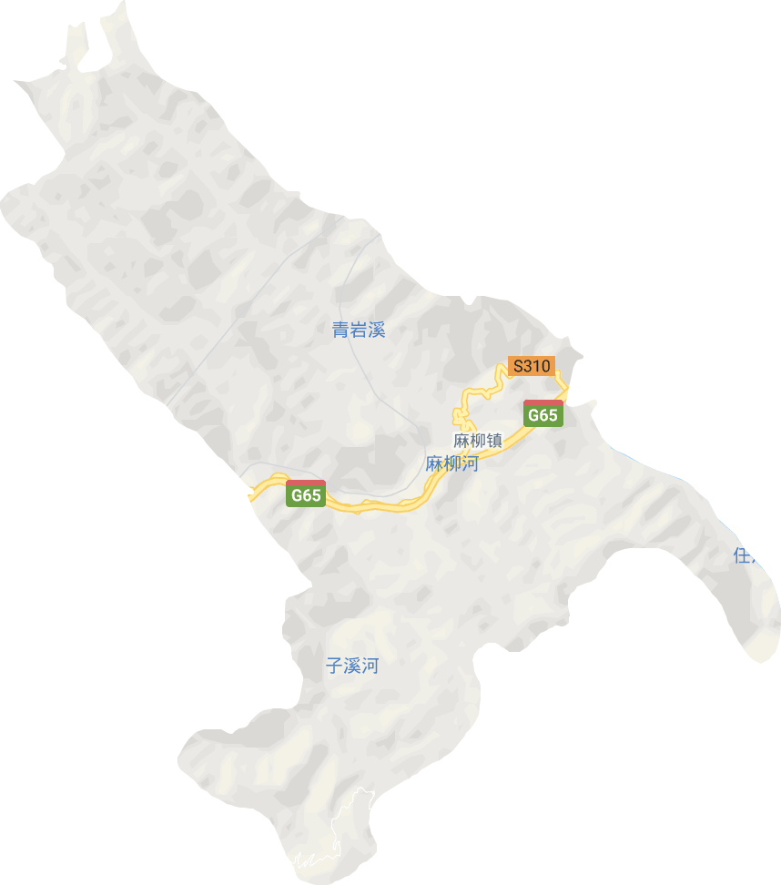 麻柳镇电子地图