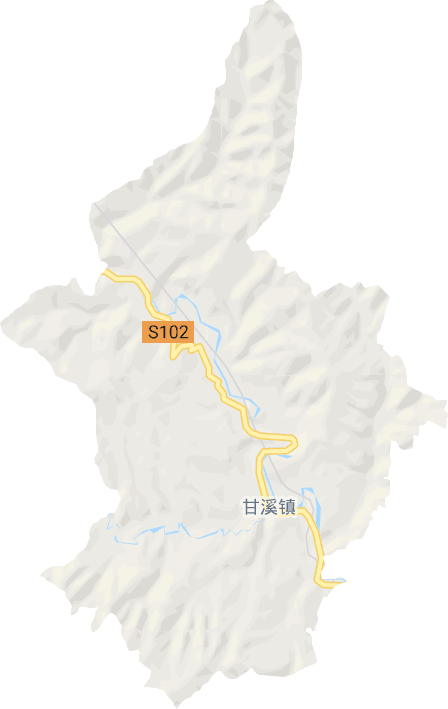 甘溪镇电子地图