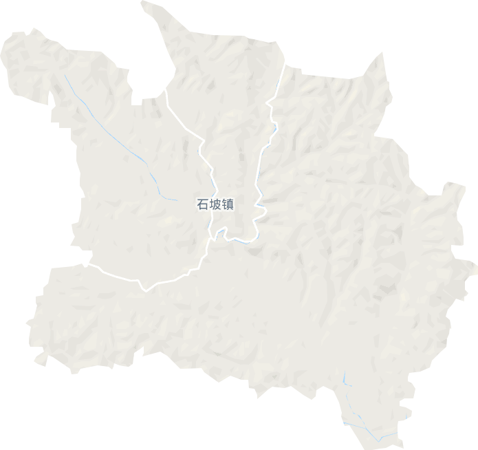 石坡镇电子地图