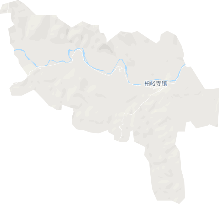 柏峪寺乡电子地图