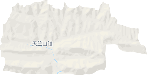 天竺山镇电子地图