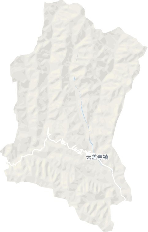 云盖寺镇电子地图
