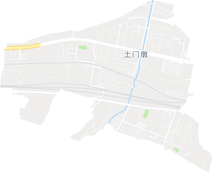 土门墩街道电子地图