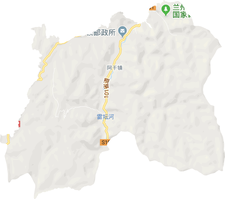 阿干镇电子地图