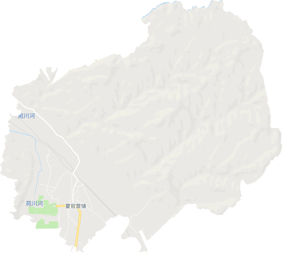 夏官营镇电子地图