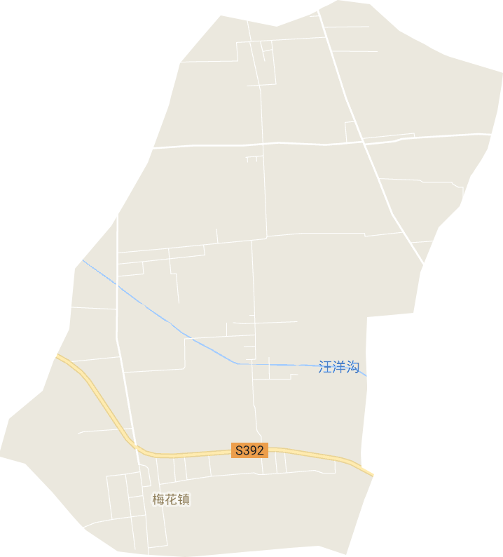 梅花镇电子地图