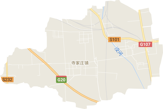 寺家庄镇电子地图