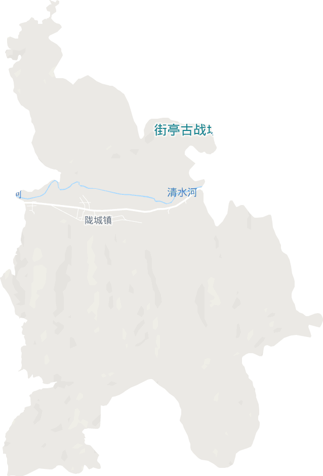 陇城镇电子地图