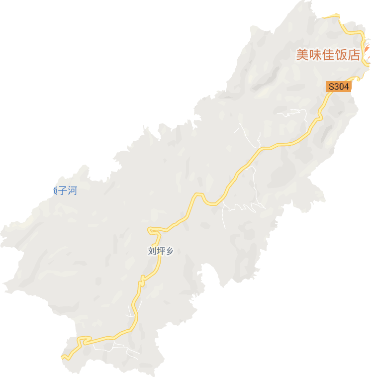 刘坪乡电子地图