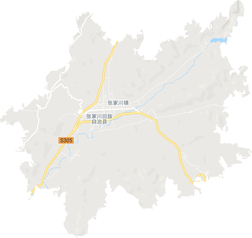 张家川镇电子地图