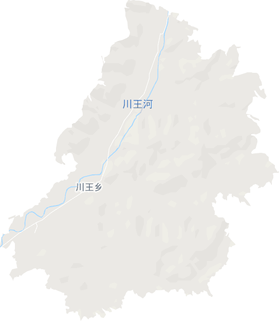 川王乡电子地图