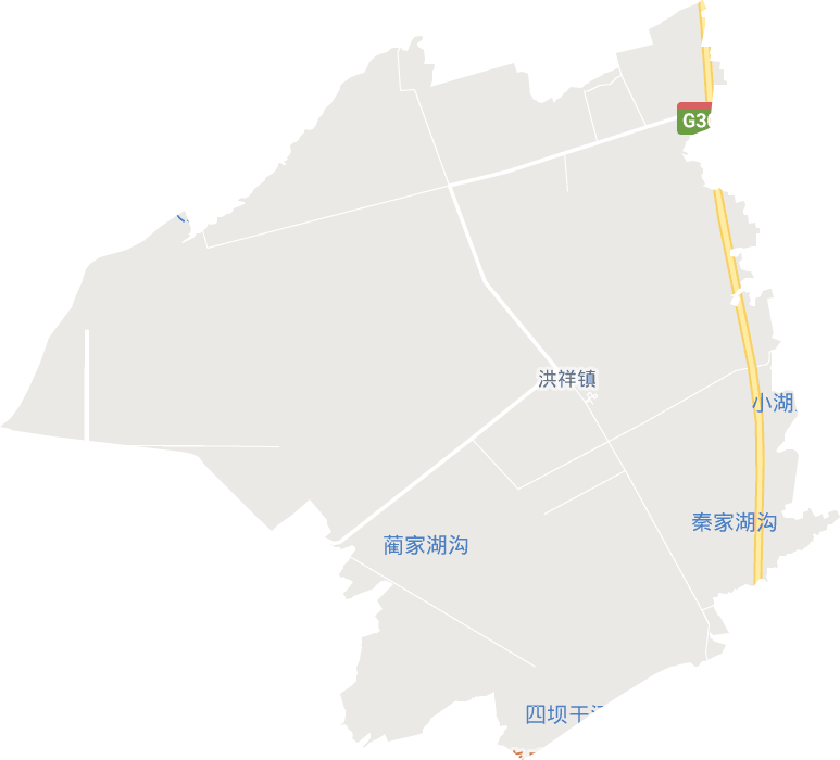 洪祥镇电子地图