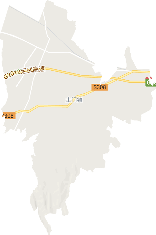 土门镇电子地图