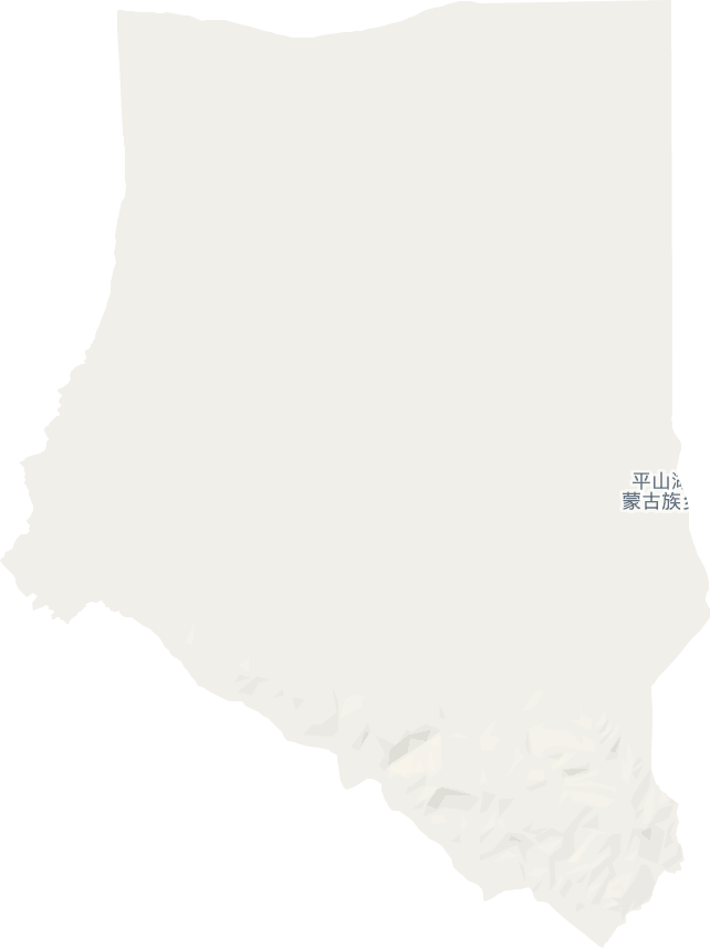 平山湖蒙古族乡电子地图