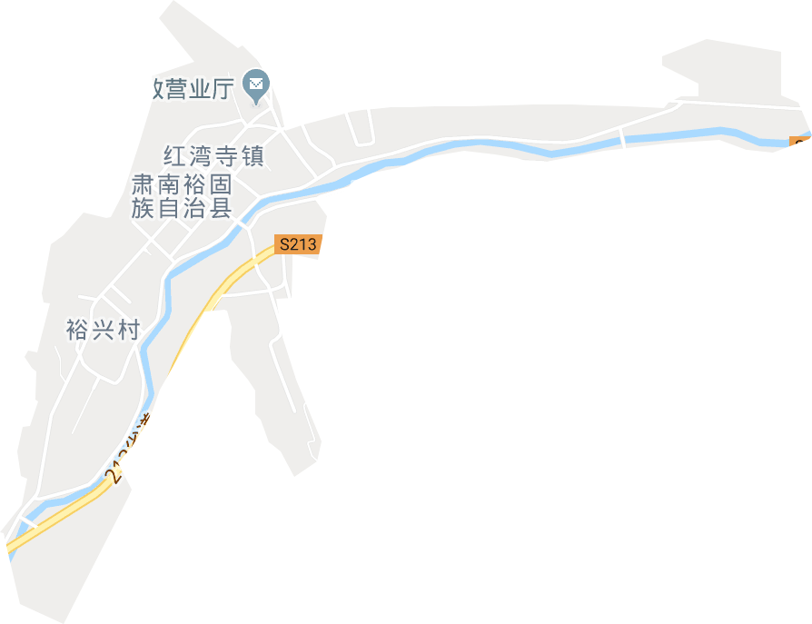 红湾寺镇电子地图