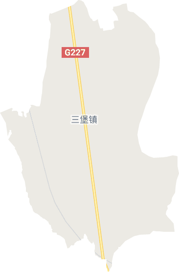 三堡镇电子地图