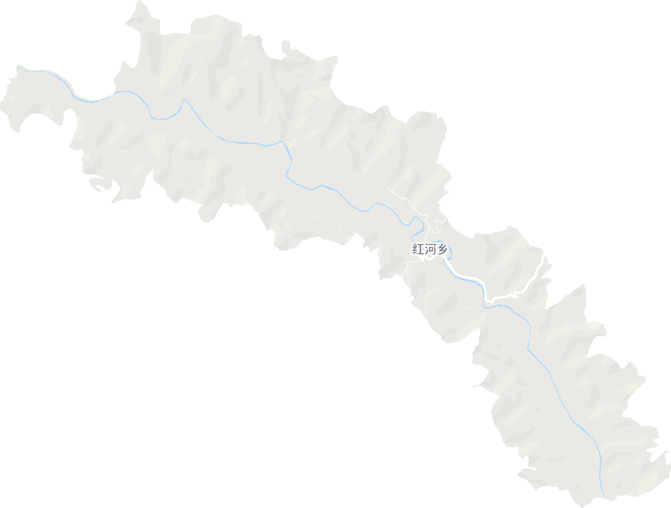 红河乡电子地图