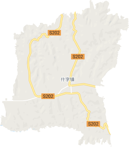什字镇电子地图
