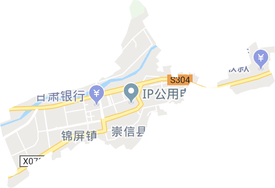 锦屏街道电子地图