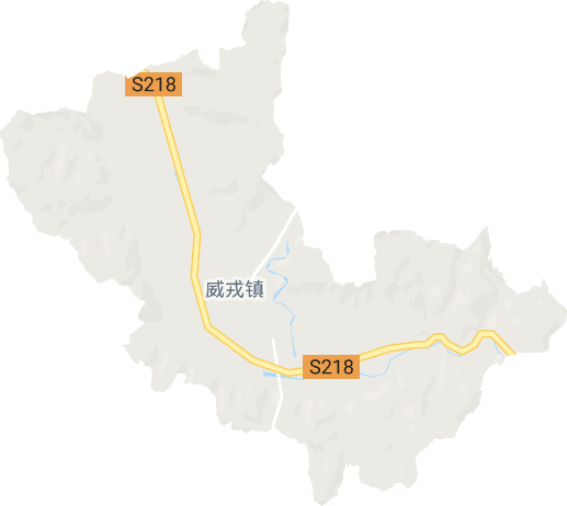 威戎镇电子地图