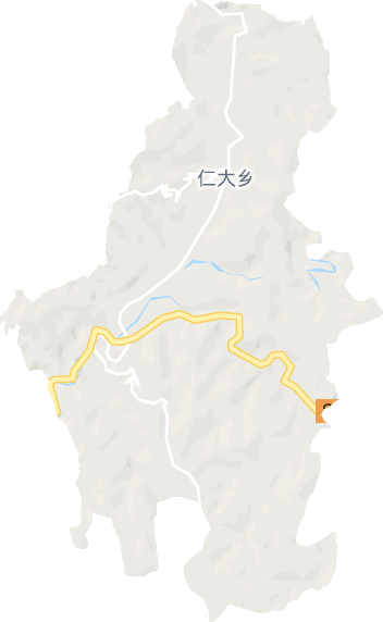 仁大乡电子地图