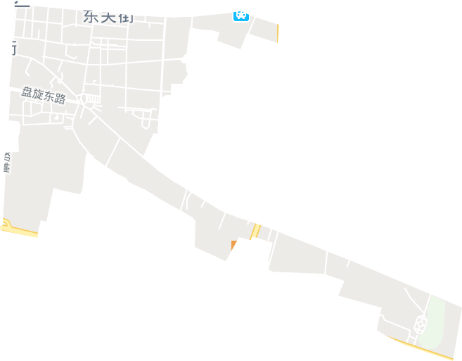 东南街街道电子地图