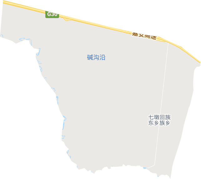 七墩回族东乡族乡电子地图